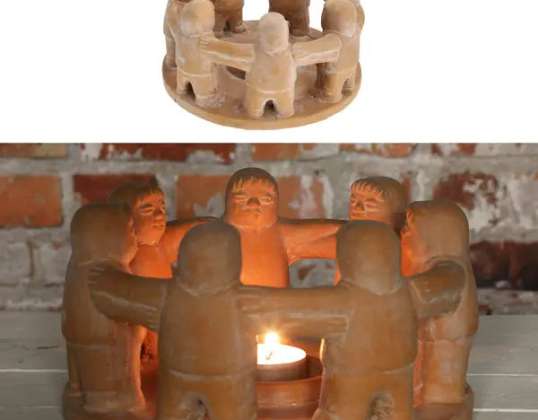 Circle of Friends Candle Holder for Tea Lights Diameter 20 cm