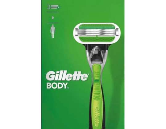 Gillette Body Razor with Triple Blade Precise Full Body Razor for Men