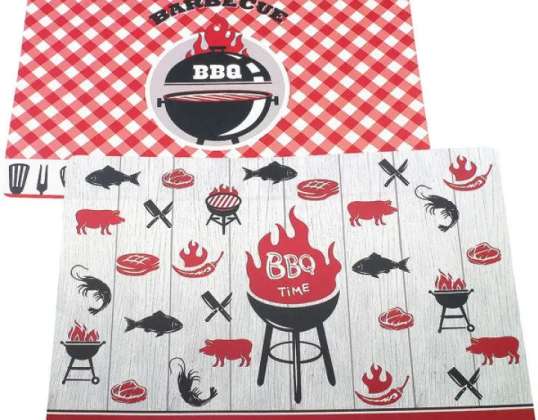 Tapete Grill 45x30cm Churrasqueira 2 Pack