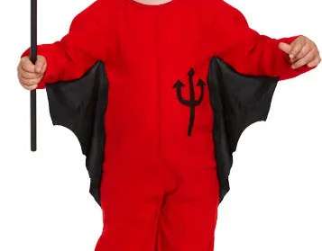 Costume da diavolo per bambini 3 anni Vestito perfetto per Halloween