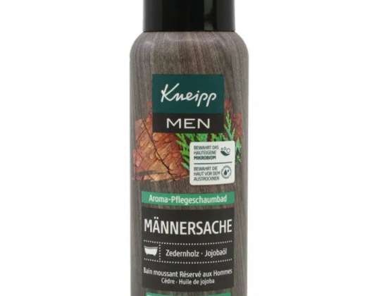 Kneipp 400ml Banho de Espuma Aroma para Homem Experiência de banho revigorante com aroma masculino