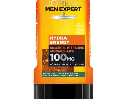 L'Oreal Men Expert Hydra Energy Shower Gel 250ml – Invigorating care for men's skin