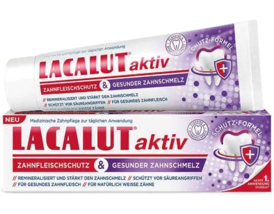 Lacalut Active pasta de dientes protección intensiva de las encías 75ml