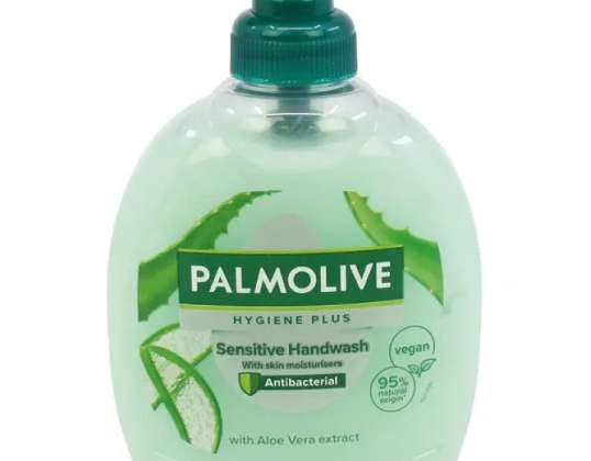Palmolive 300ml Hygiene Plus flytende såpe Antibakteriell håndsåpe for optimal renslighet