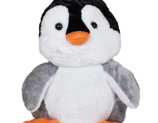 Plush penguin named &quot;Frosty&quot; 90 cm tall
