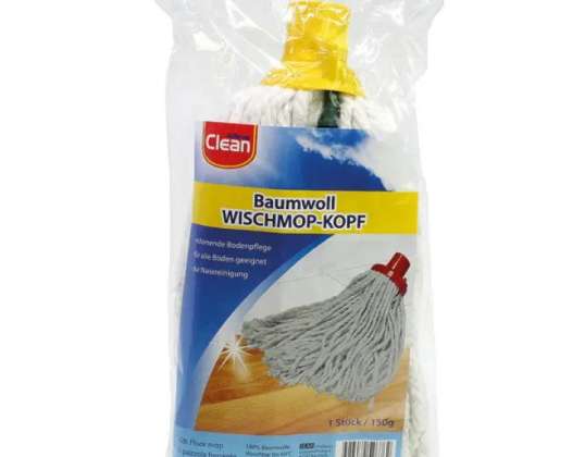 Robust Cotton Mop 150g Efficient Floor Cleaning