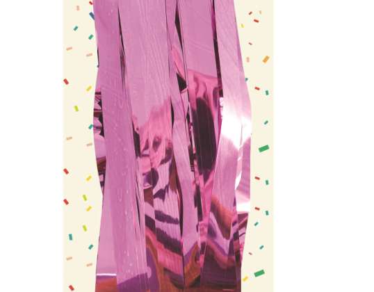 Roze Deurgordijn Folie 92