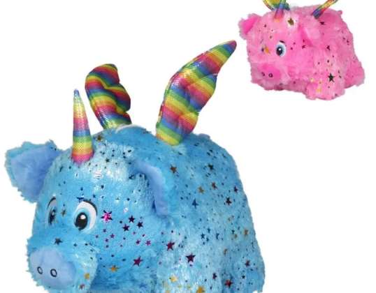 Myk leketøy enhjørning piggy Maggie 15 cm