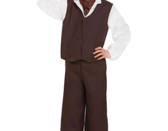 Victorian Child Costume for Boys Size 10 12 Years Historical Outfit