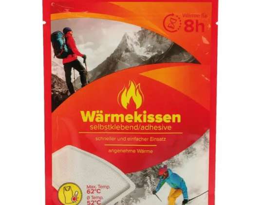 Varmeplaster for sårbehandling 9,5x12,5cm 8 timer varme ved 52°C