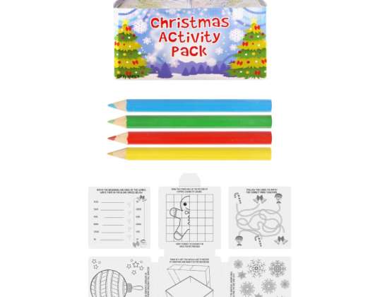 Pacchetto attività natalizie per bambini: kit creativi e giochi per le vacanze