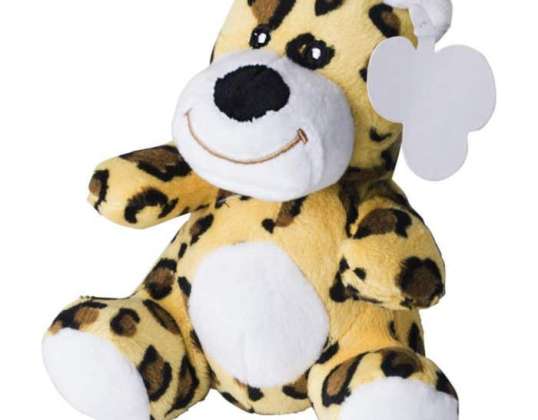 Fluffy Plush Leopard Animal: Stylish &amp; Cuddly Laurent