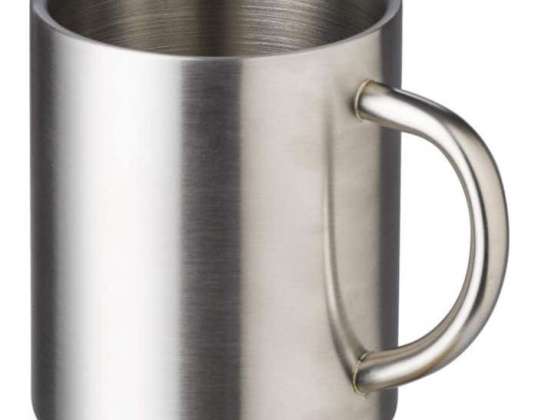 Mug braylen robuste en acier inoxydable 300 ml – idéal pour tous les jours