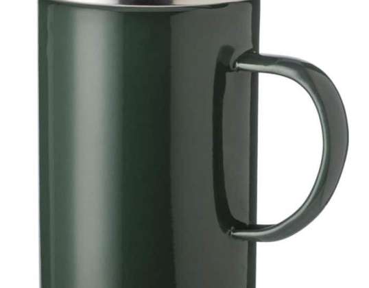 Stylish 550 ml enamel mug: Robust &amp; Timeless Ayden