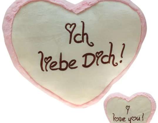 lüsch Coeur « Coeurs d’amour » en rose 20 cm
