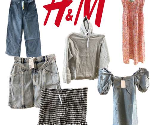 12 палет одягу та аксесуарів H&amp;M для жінок