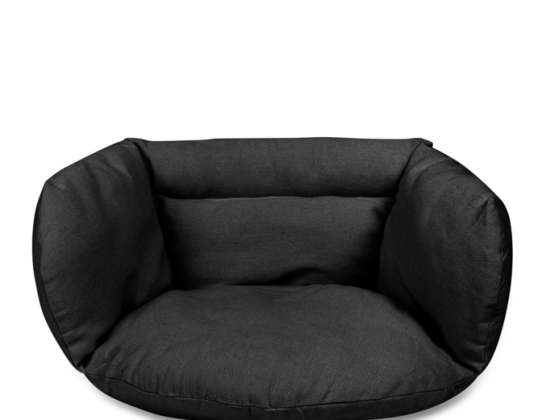 Cushion for the crow's nest swing black