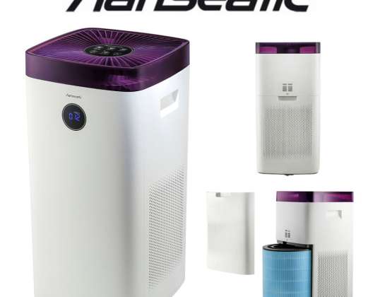 Hanseatic Air Purifier HAP55055WKC with 55,055-Layer Filters for Allergy Sufferers
