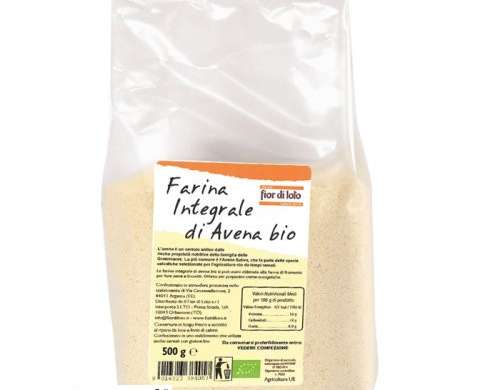 WHOLE OAT FLOUR 500G FDL