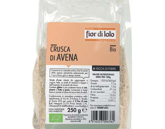 SALVADO DE AVENA ECOLÓGICO 250G FDL