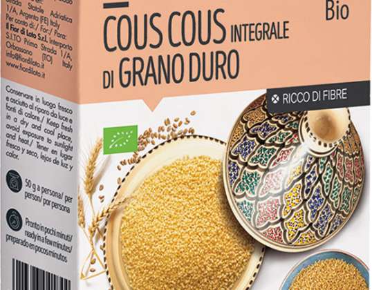 COUSCOUS ENTIER DE BLÉ BIOLOGIQUE