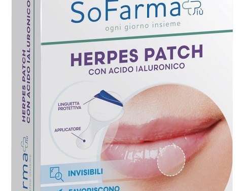 HERPES HYALURONOVÁ NÁPLAST 15KS SF