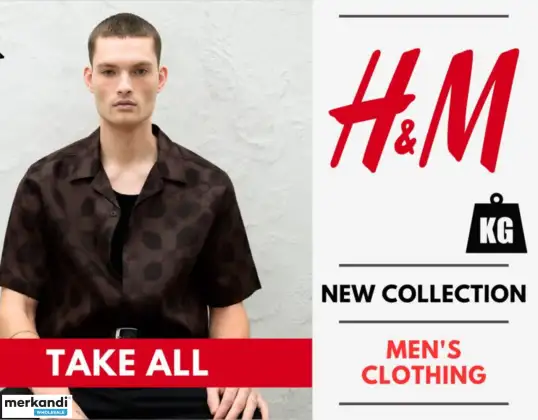 H&amp;M MEN'S COLLECTION - WITH LABELS- SUMMER/SPRING-TAKE ALL - 12,95€/kg