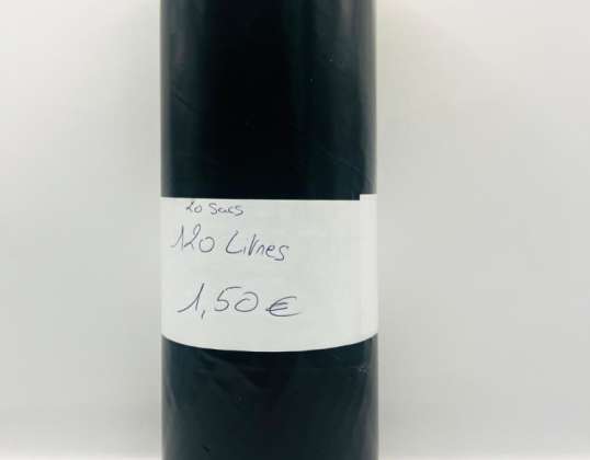 Sac Poubelle Noir 30L / 60L / 120L