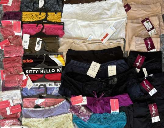 Naiste aluspüksid segavad tootjaid, suurusi ja stiile
