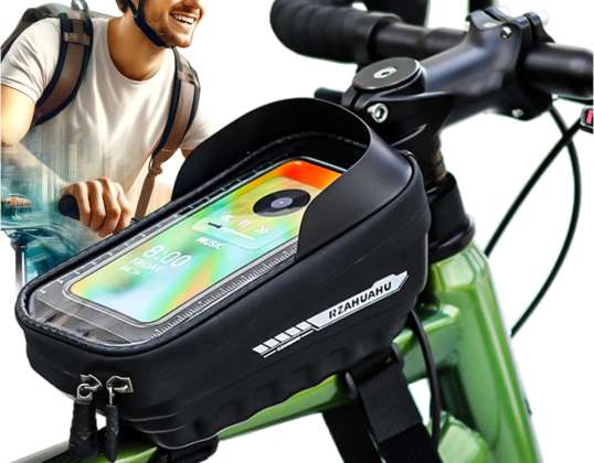 Bicycle pannier case waterproof bicycle bag with phone window