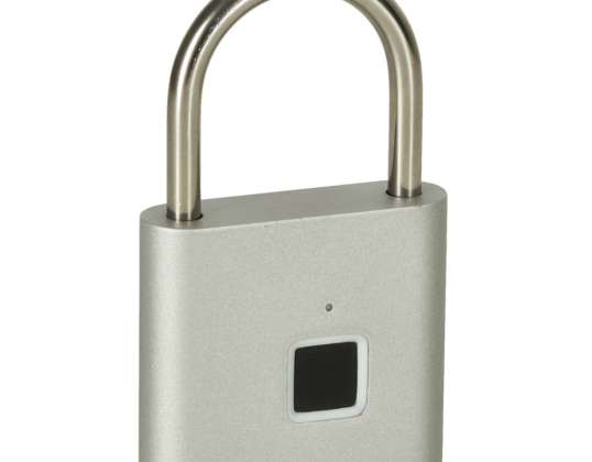 Electronic lock fingerprint padlock steel carbon