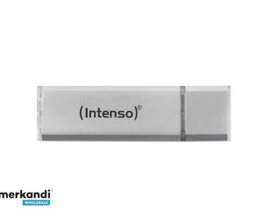 USB FlashDrive 4GB Intenso Alu līnijas sudraba blisteris