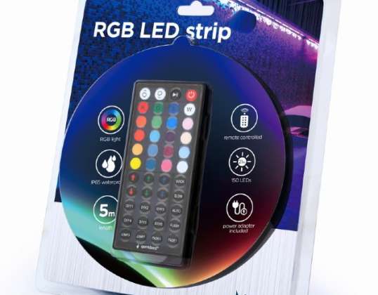 Gembird RGB LED-Λωρίδα 5 m LED-S-RGB500-01