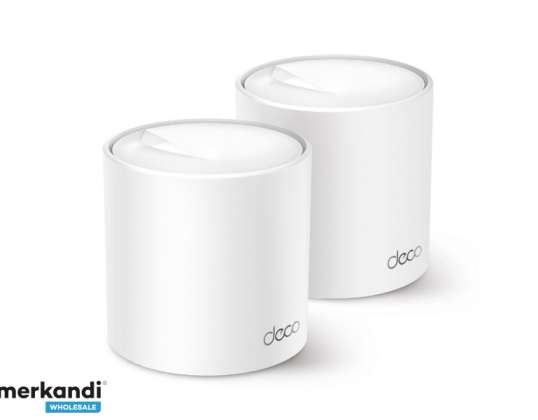 TP LINK AX3000 Whole Home Mesh Wi Fi 6   DECO X50 2 PACK