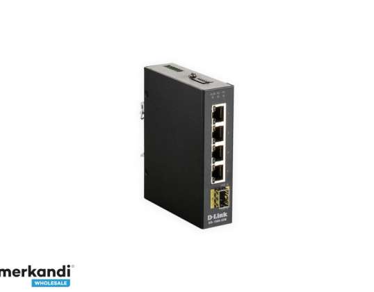 D-LINK DIS-100G-5SW 5-port Ikke-administreret L2 Gigabit Ind - DIS-100G-5SW