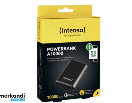 Intenso Powerbank A10000 10000mAh Schwarz  7322430    20W