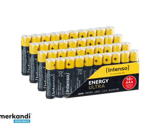 Intenso Batterie Energy Ultra AAA Micro LR03 Alkaline  7501510    40 Stück