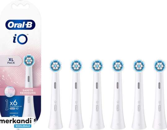 Oral B IO Ultimate Clean Replacement Brush Heads  6pack