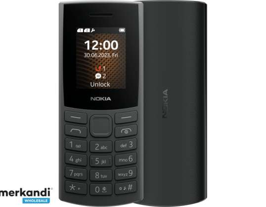 Nokia 105 4G 2023 Drevené uhlie