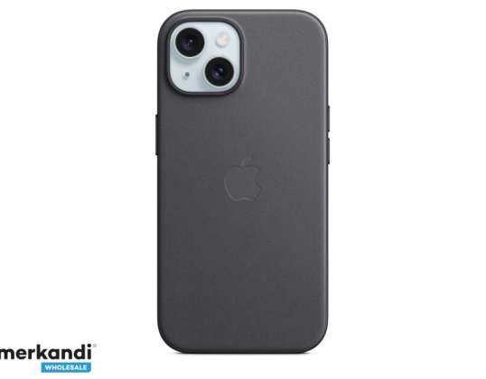 Apple iPhone 15 FineWoven Case with MagSafe Black MT393ZM/A