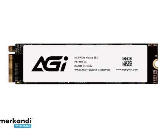 AGI SSD INTERNO M.2 1TB PCIE 2280 Gen. 3x4 AGI1T0GIMAI2 pro čtení/zápis