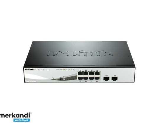 D-Link DGS 1210 08P/E Switch 8 x 10/100/1000 PoE 2 Gigabit