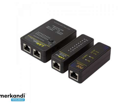Tester síťových kabelů Logilink s PoE Finderem WZ0015P