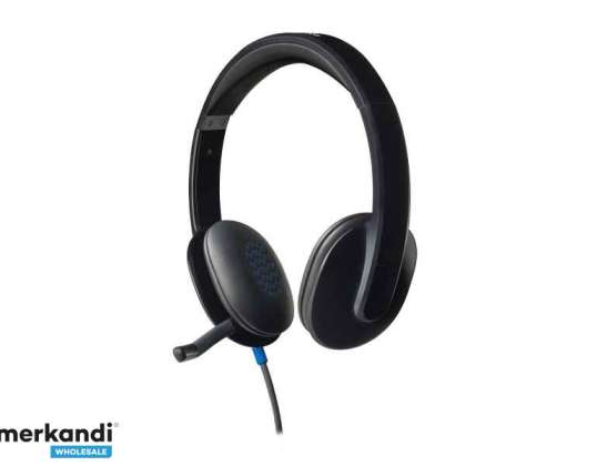 Logitech H540 Binaural Headband Preto Headset 981 000480