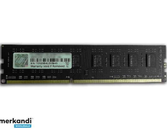 G.Skill DDR3 4 GB PC 1333 CL9 4 GBNT Maloobchodná F3-10600CL9S-4GBNT