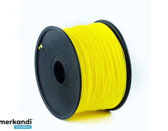 Gembird3 ABS filament Fluorescentno žuta 1,75 mm 1 kg 3DP-ABS1,75-01-FY
