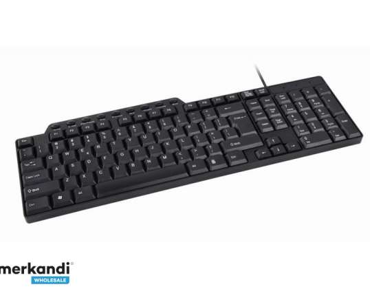 Gembird Compact Multimedia Keyboard SUA Layout KB-UM-104