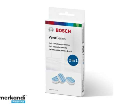 Bosch VeroSeries 2in1 atkaļķošanas tabletes 3x36g TCZ8002A