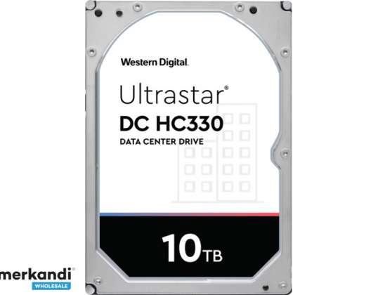 WD Ultrastar DC HC330 - 3,5 tuumaa - 10000 Gt - 7200 RPM 0B42266