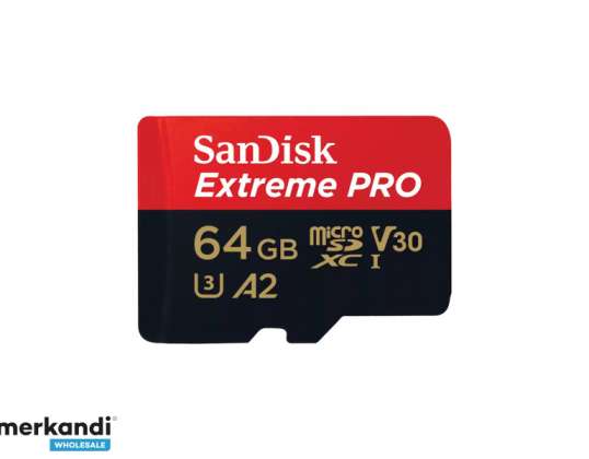 SanDisk MicroSDXC Extreme Pro 64GB — SDSQXCU-064G-GN6MA